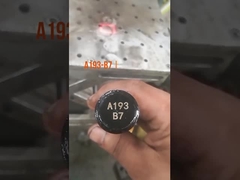 Kolorowe anodowane końcówki prętów powlekane Ptef Śruby Pręt gwintowany Acme z nakrętkami