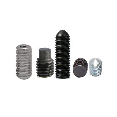 Jakość  Custom Flat Point Hollow Hexagon Set Screws SS304 Hex Socket Allen Nose Grub Screw Set fabryka